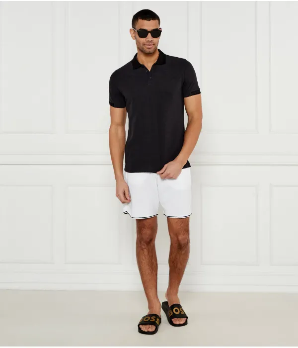 Футболка поло Regular fit Emporio Armani, черный — фото 2