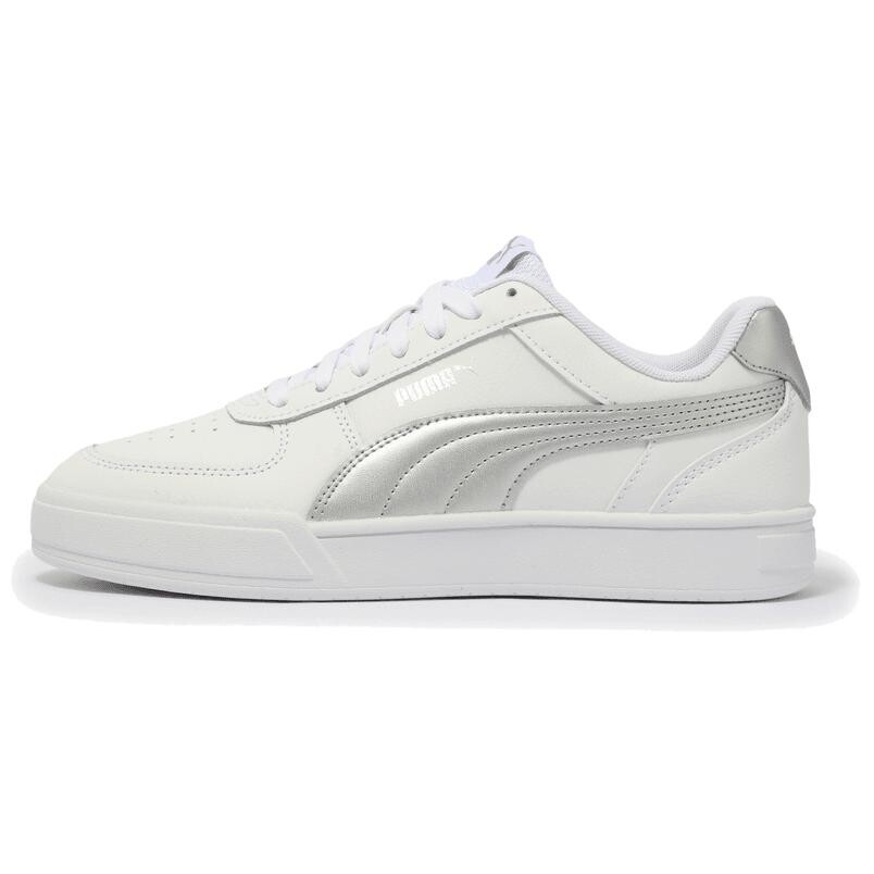 

Кроссовки Puma Caven Skateboarding Shoes Unisex Low-top White/Silver, белый/серебряный