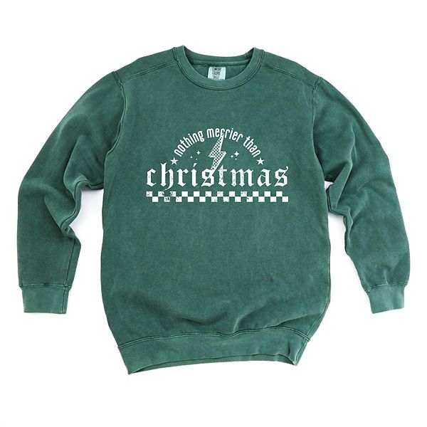 

Nothing merrier than christmas grunge - свитшот с окраской готового изделия Simply Sage Market, Blue Spruce