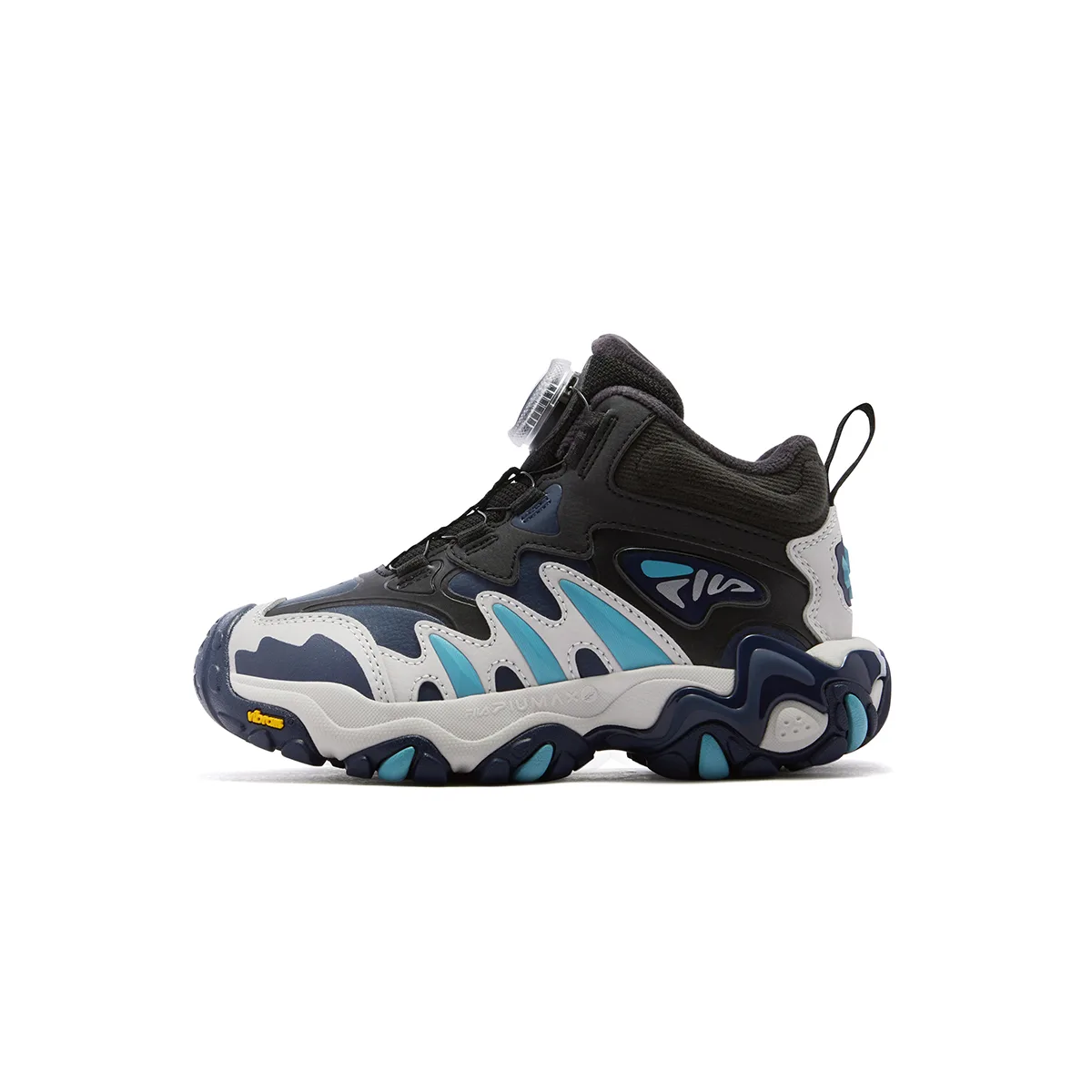 Утепленные ботинки Tiger Claw 5 для детей FILA KIDS, Blue/Bellflower Gray-FBD