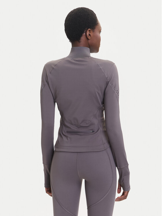 Техническая футболка slim fit Training Midlayer JW4553 Adidas By Stella Mccartney, серый — фото 3