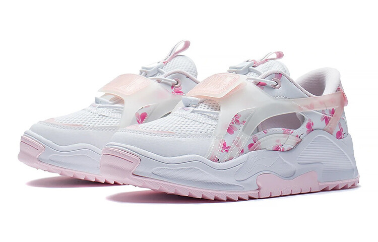 Кроссовки Qinyou Kids Lifestyle GS Low-top Standard White/Purple Primrose Lining Young — фото 3