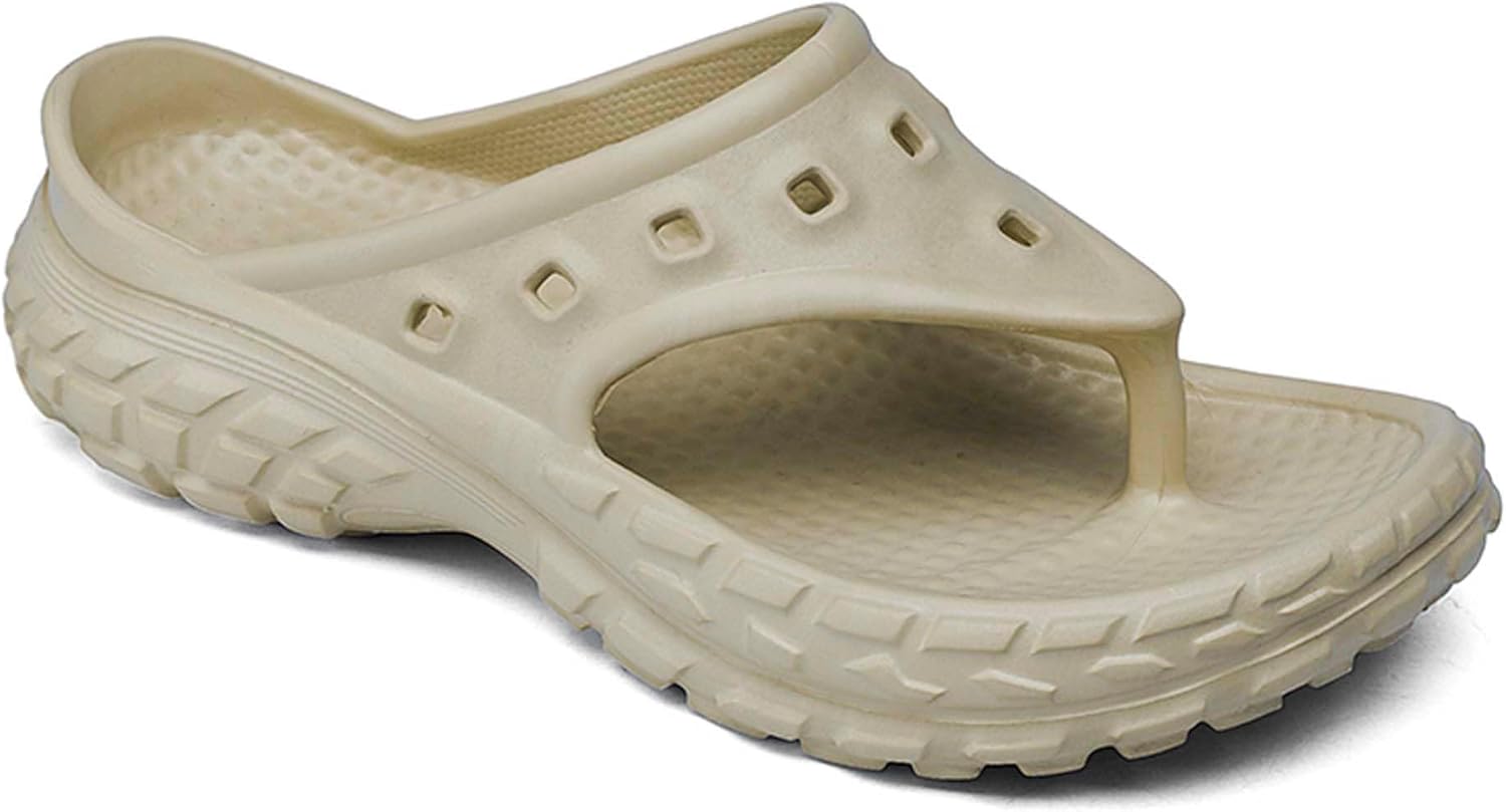 

Мужские летние повседневные шлепанцы с легкой мягкой подошвой, противоскользящие пляжные и бассейновые сандалии, удобные, износостойкие тапочки для дома и улицы Generic, коричневый