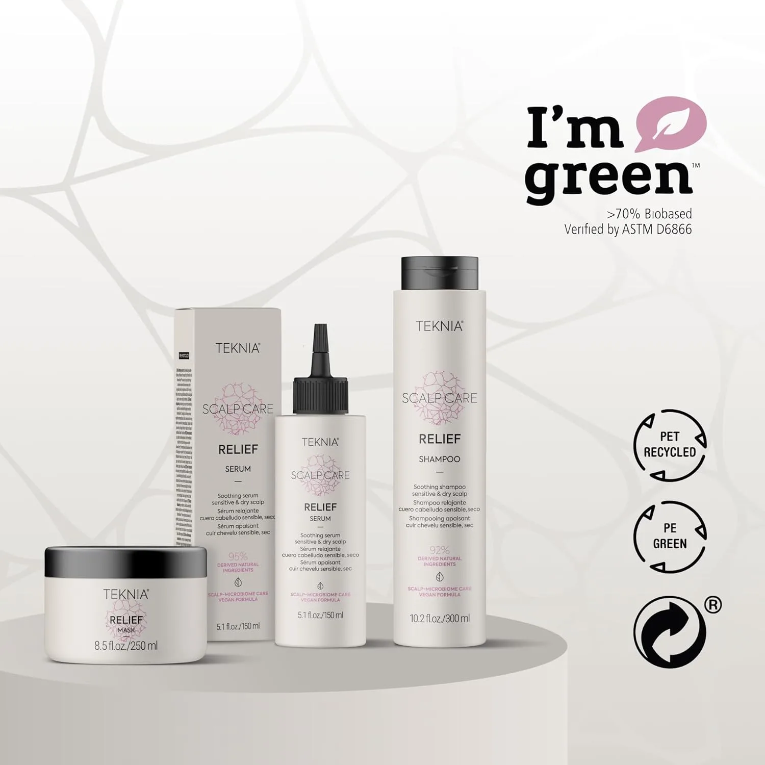 Успокаивающая сыворотка для кожи головы LAKMÉ Teknia Scalp Care Relief, 5,1 жидких унций — фото 4