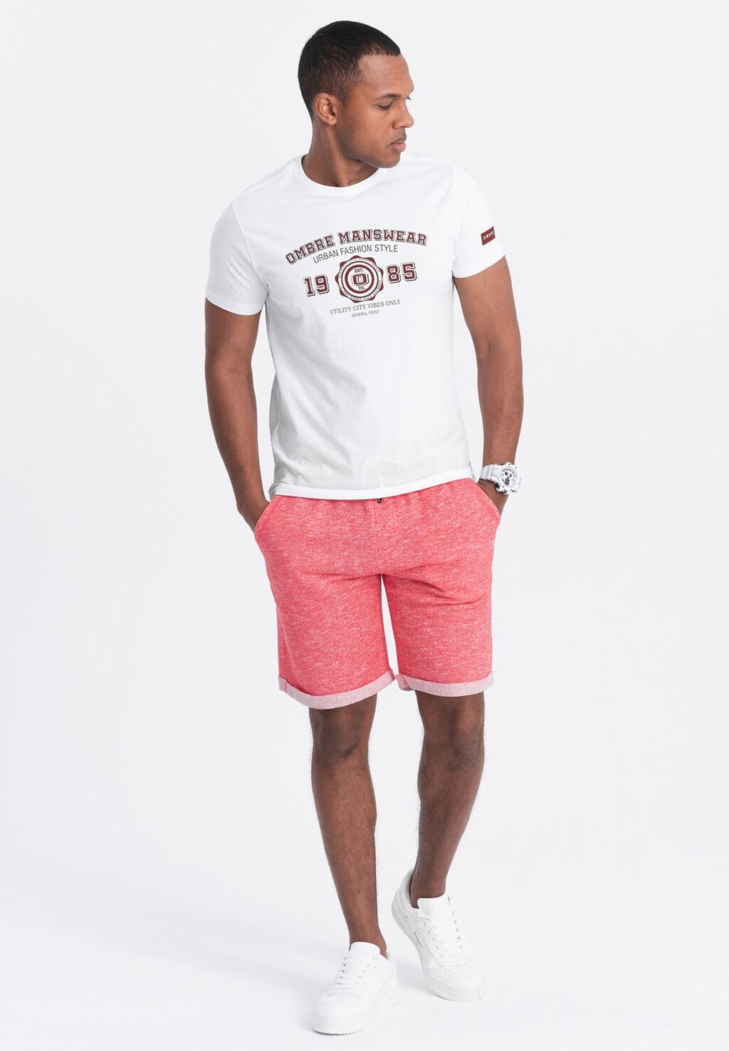 

Спортивные штаны REGULAR FIT Ombre, красный