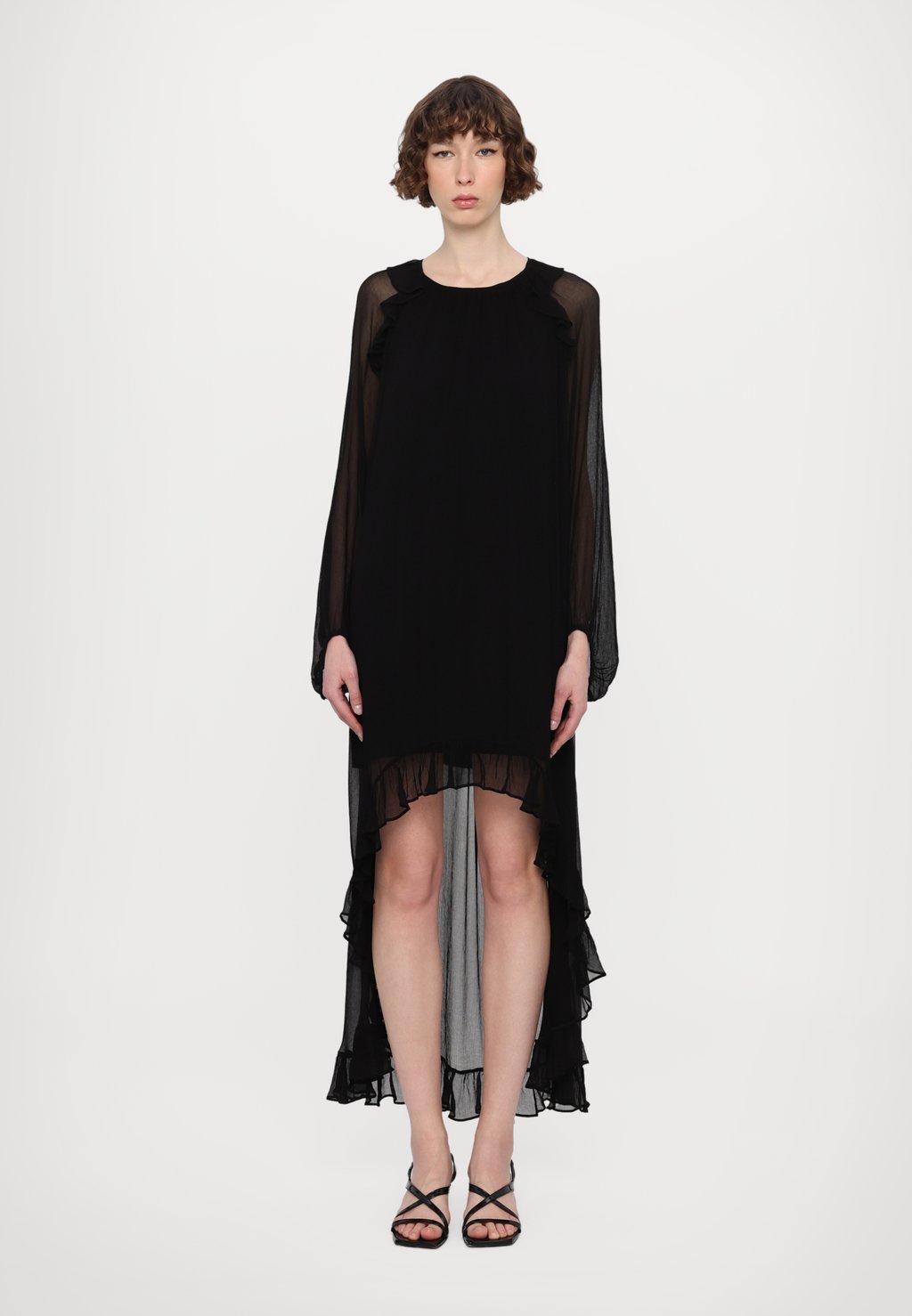 

Платье макси EXCLUSIVE IOLA MAXI DRESS DESIGNERS REMIX, черный