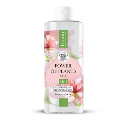 

Lirene Power of Plants Rose Успокаивающий мицеллярный лосьон 3в1 400мл