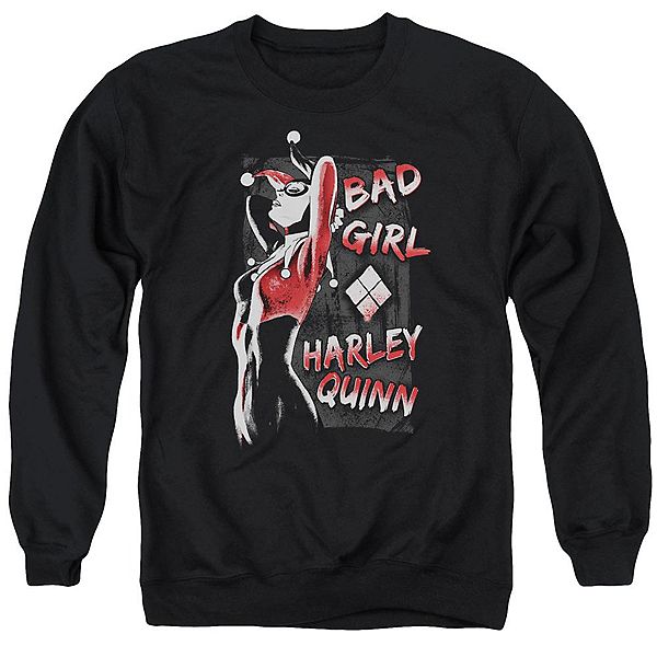 

Толстовка с круглым вырезом для взрослых "Бэтмен: Плохая девчонка" Licensed Character