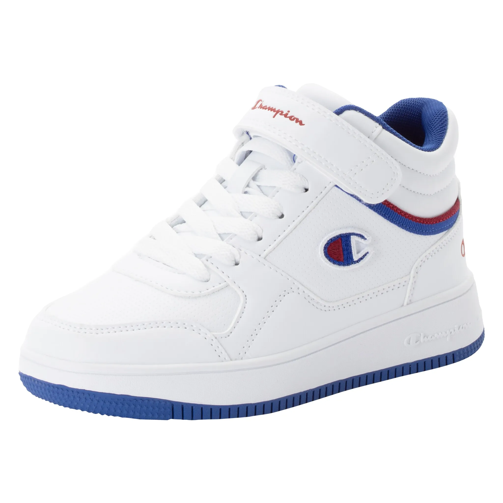

Кроссовки Champion «RD18 MID B PS», цвет WHT/RBL/BURGUNDY