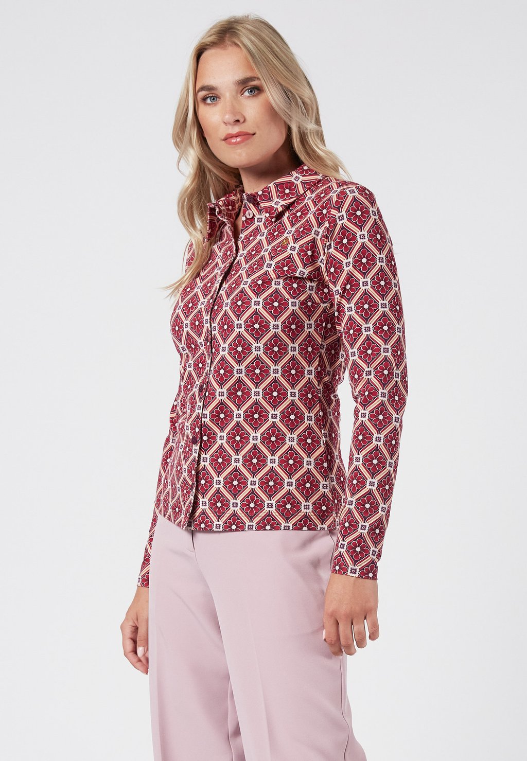 

Блузка на пуговицах EVERY NIGHT WITH GRAPHIC PRINT 4funkyflavours, красный