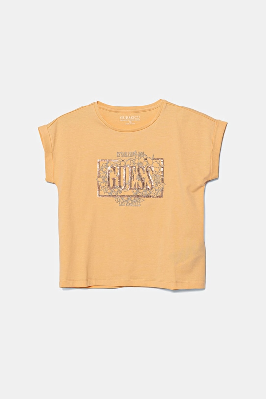 

Детская футболка Guess, оранжевый