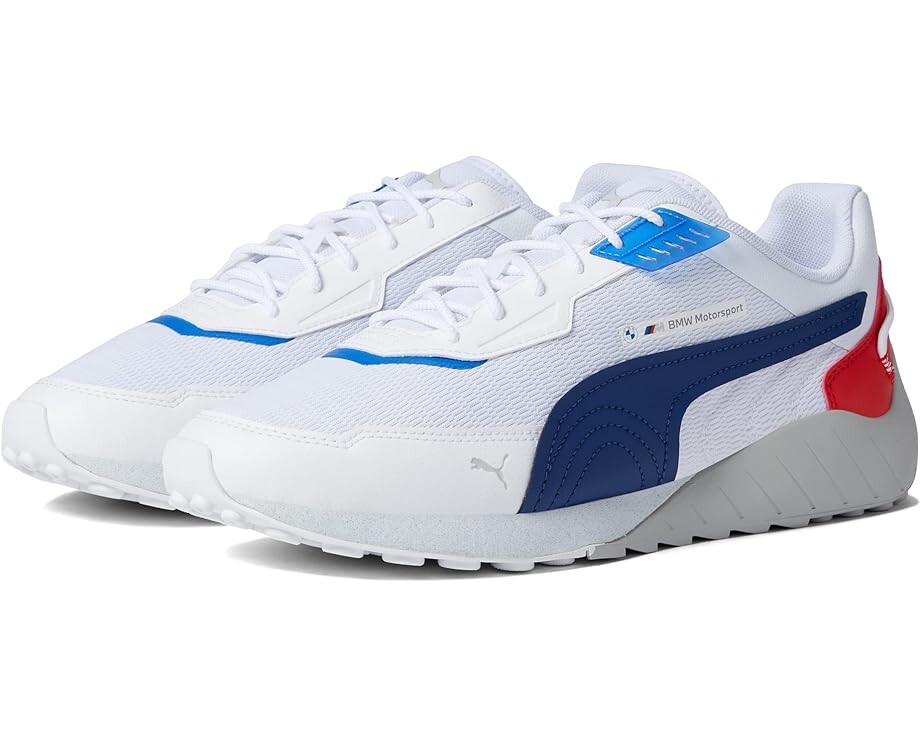 

Кроссовки PUMA BMW M Motorsports Speedfusion, цвет Puma White/Estate Blue, Серый, Кроссовки PUMA BMW M Motorsports Speedfusion, цвет Puma White/Estate Blue