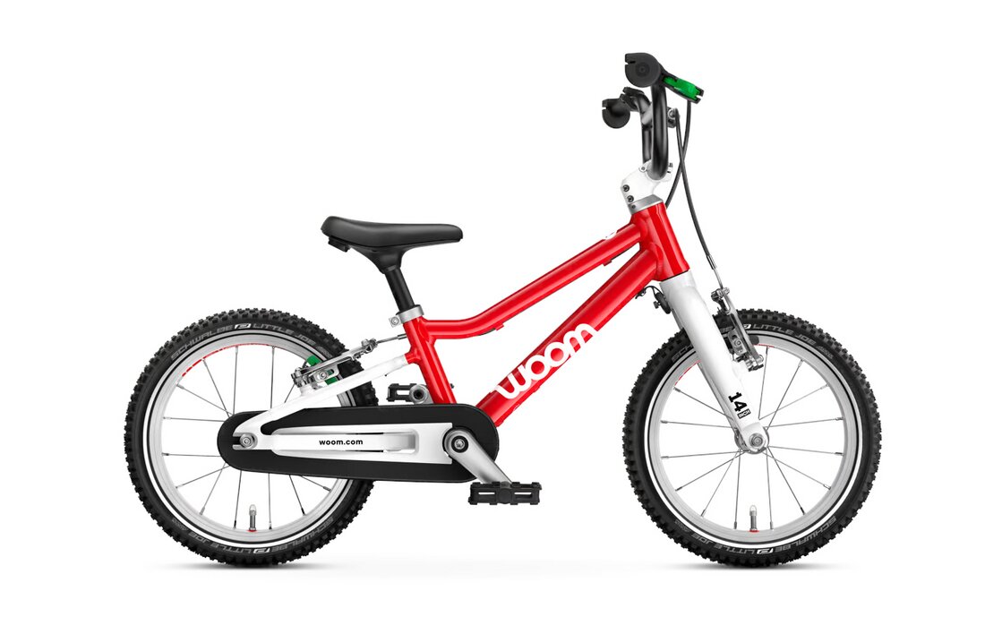 

Детский велосипед WOOM GO 2 - 14 дюймов - 2025, цвет Rot|woom red