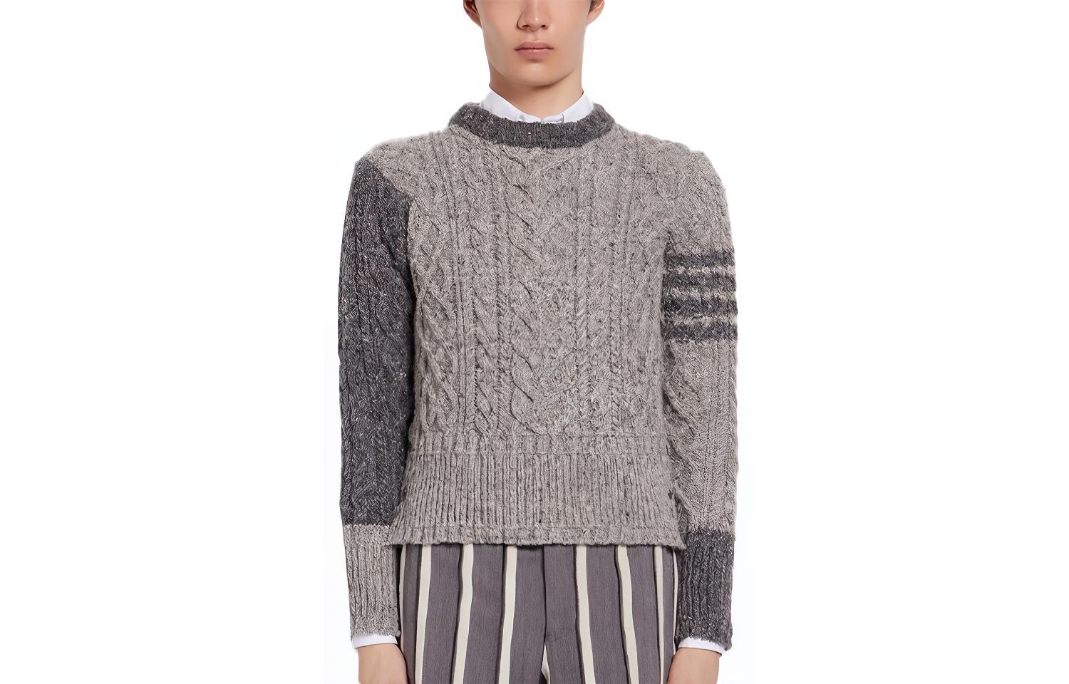 

Свитер мужские серые THOM BROWNE, серый