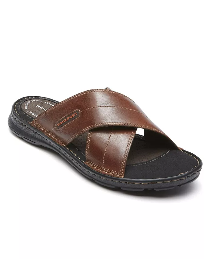 

Мужские сандалии Darwyn Xband Rockport, коричневый