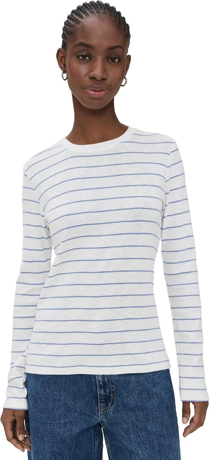 

Vince Женская футболка с длинным рукавом в полоску