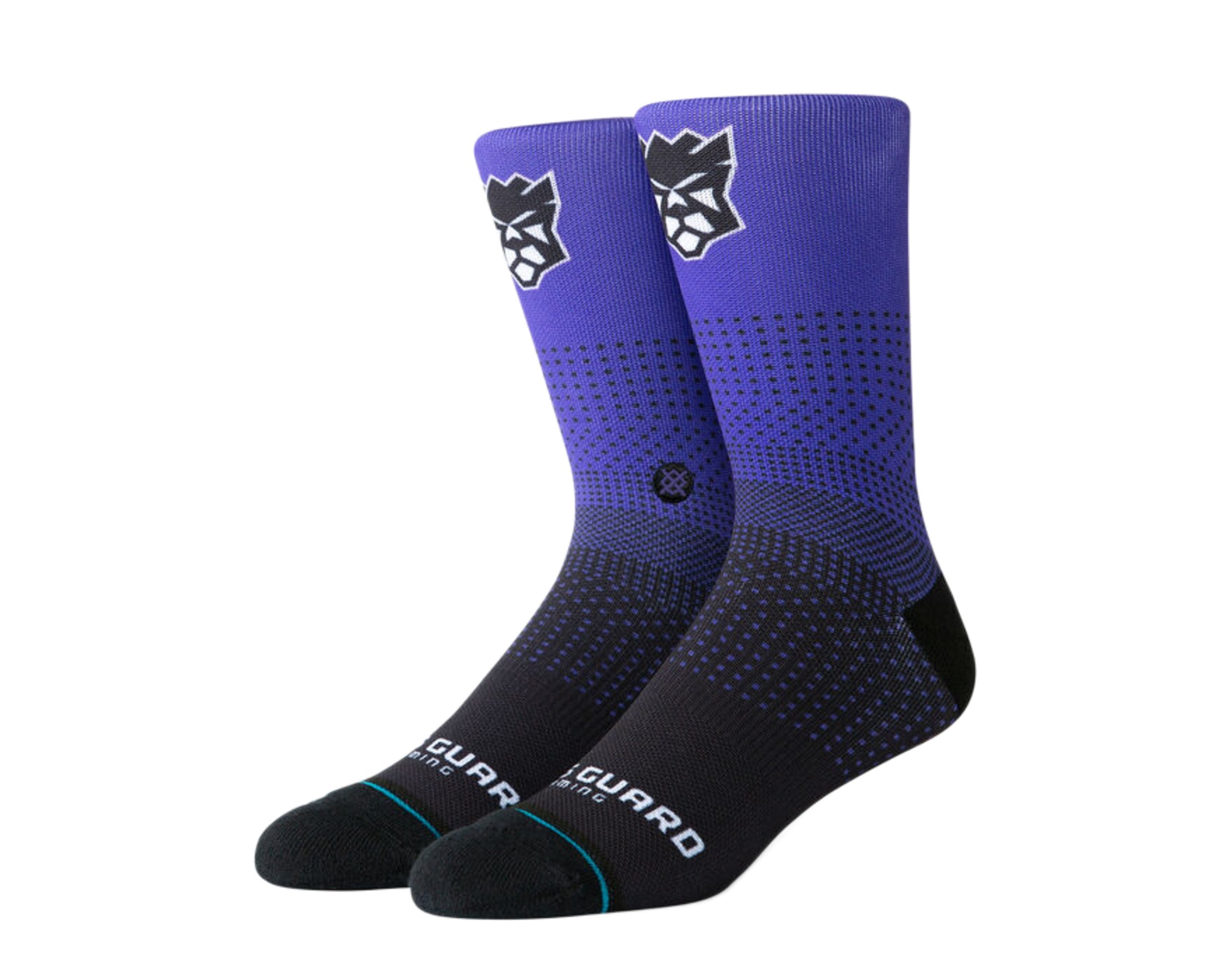

Носки Stance Casual NBA Kings Gaming Guard 2K Purple/Black Crew M558A19KGG-PUR