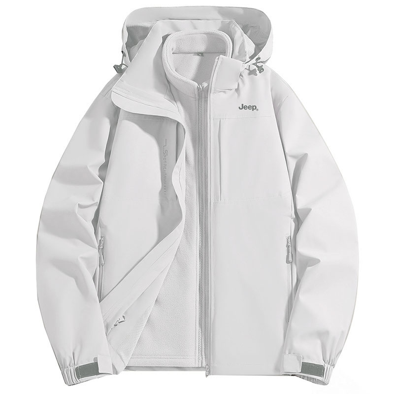 

Jeep Куртка Unisex, Ivory White (Shell Clothing Sets+Fleece Liner)