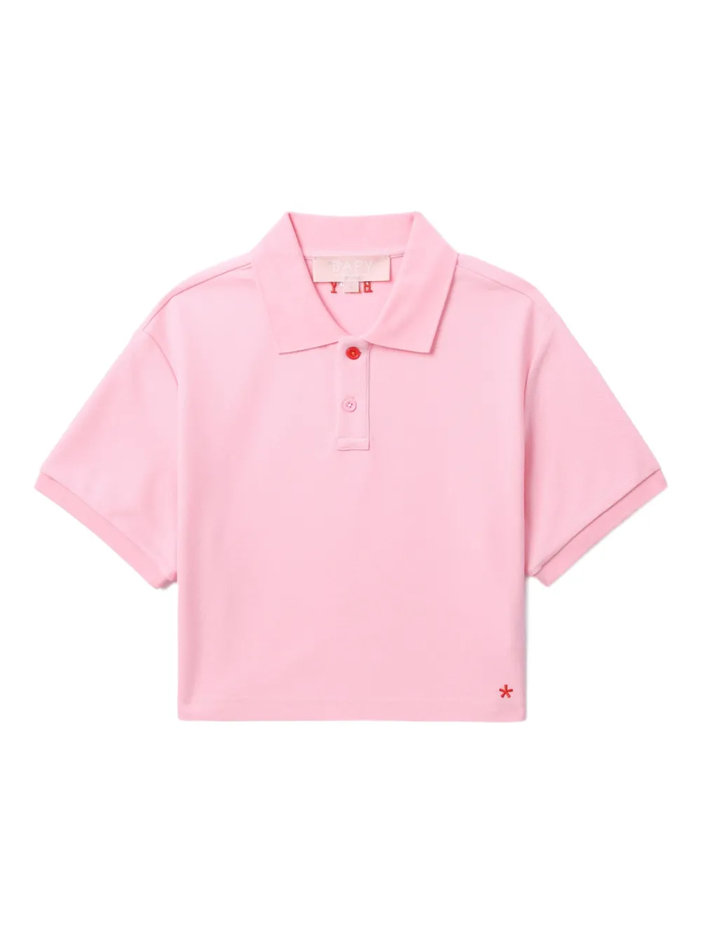 

Рубашка поло с короткими рукавами BAPY BY *A BATHING APE, розовый