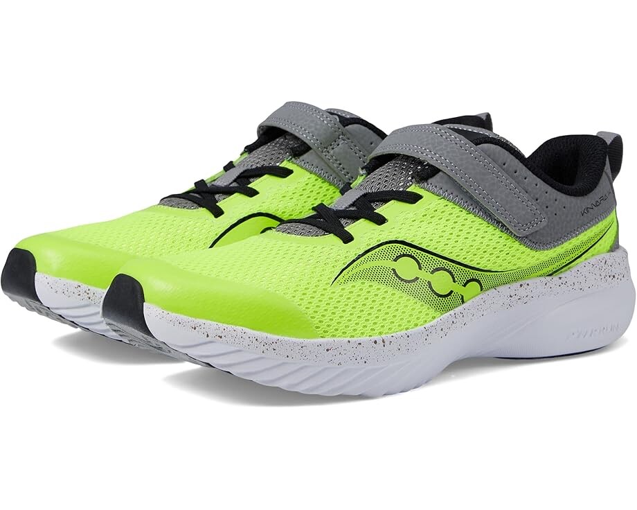 

Кроссовки Saucony Kids Kinvara 14 A/C Sneakers, цвет Citron/Grey