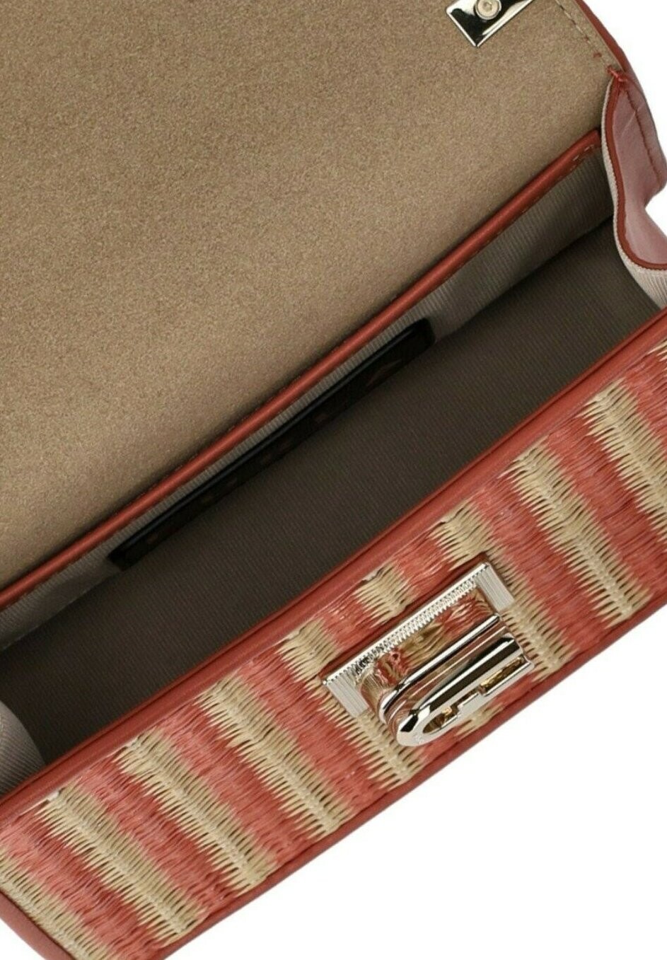 

Сумка через плечо Furla, коралл