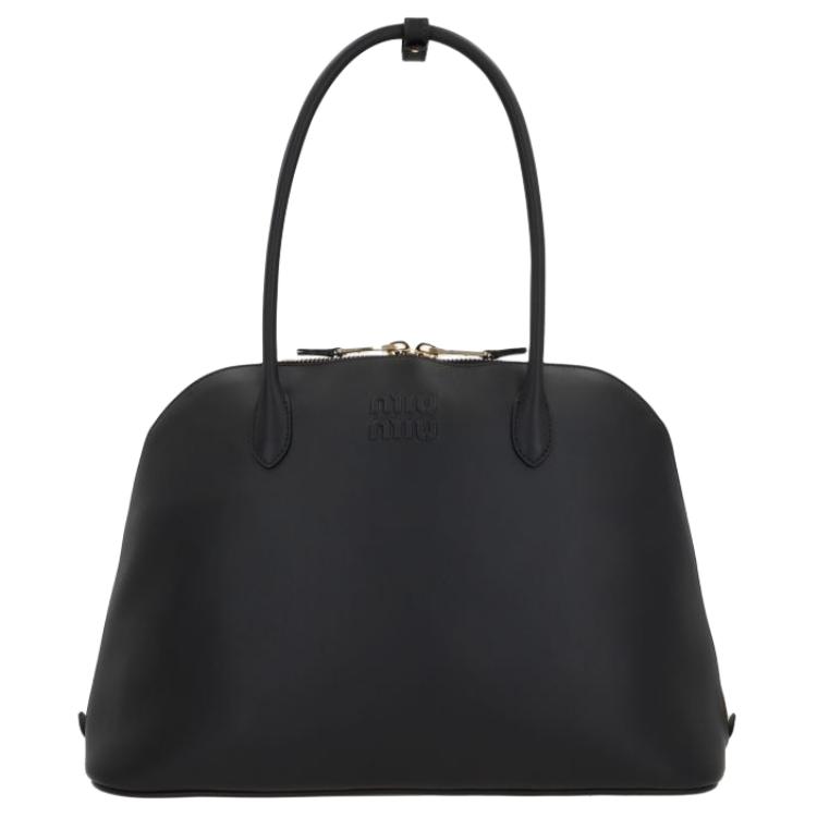 

MIU MIU Женская сумка из коровьей кожи черная