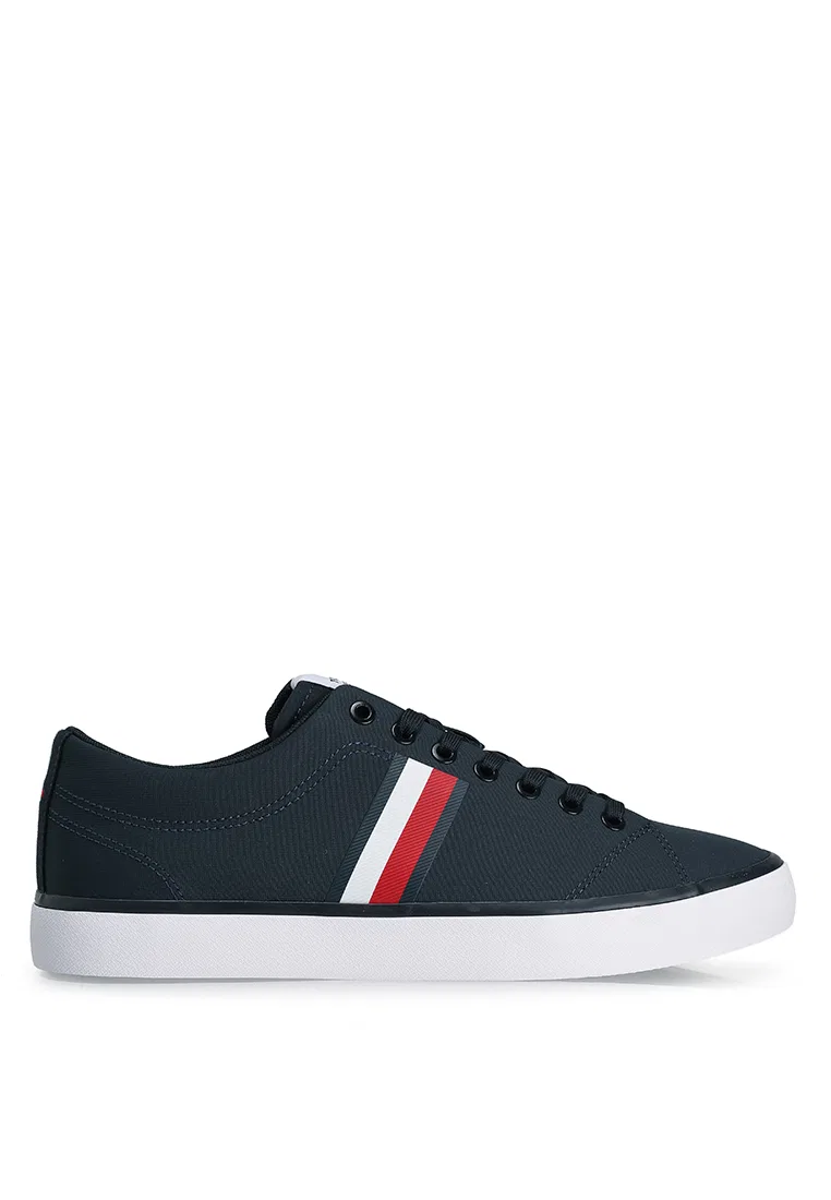 Кроссовки, полоски, Low Core Stripes, Tommy Hilfiger, цвет Desert Sky