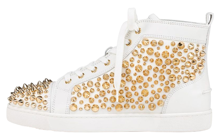 

Christian Louboutin Стильные скейтбординг кроссовки CL мужские white