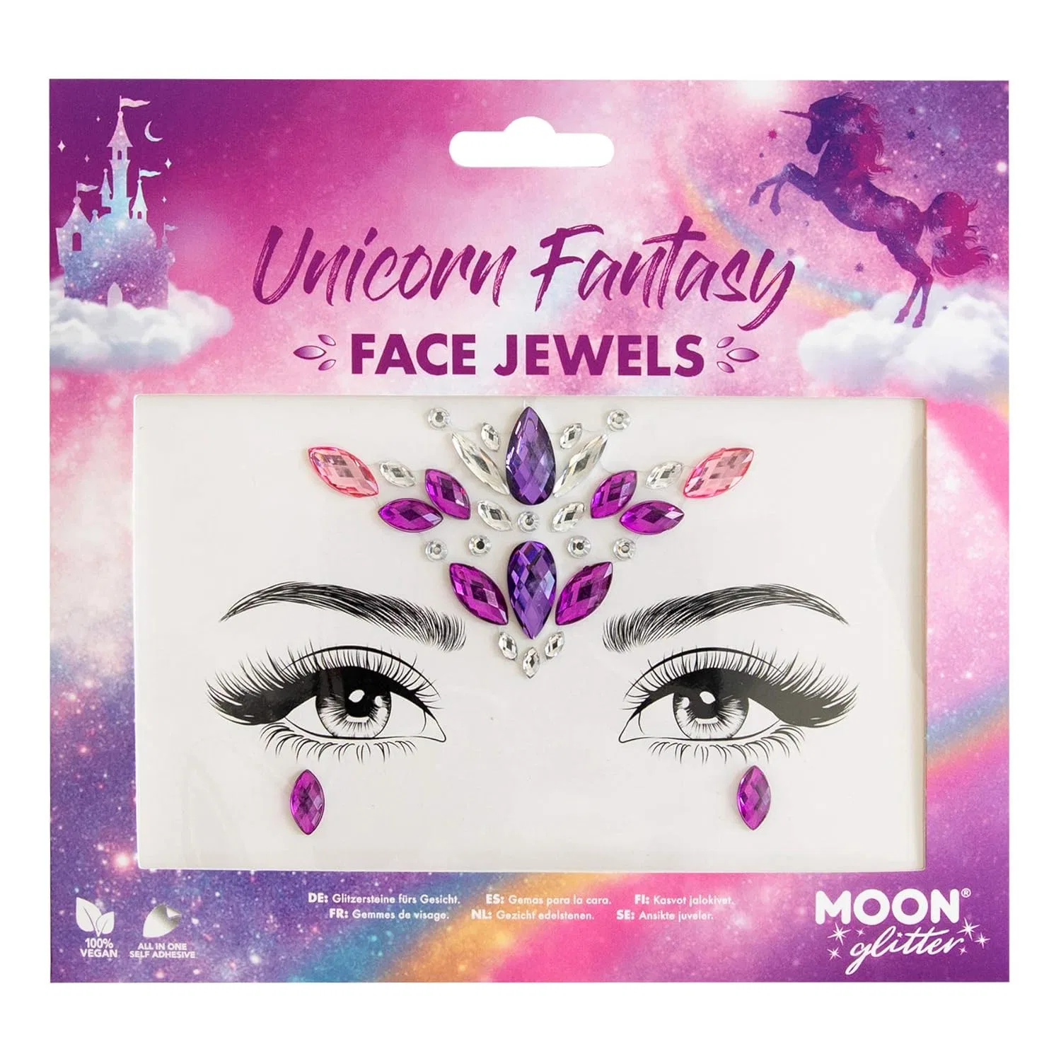 Украшения для лица Moon Glitter Festival Gems Moon Glitter
