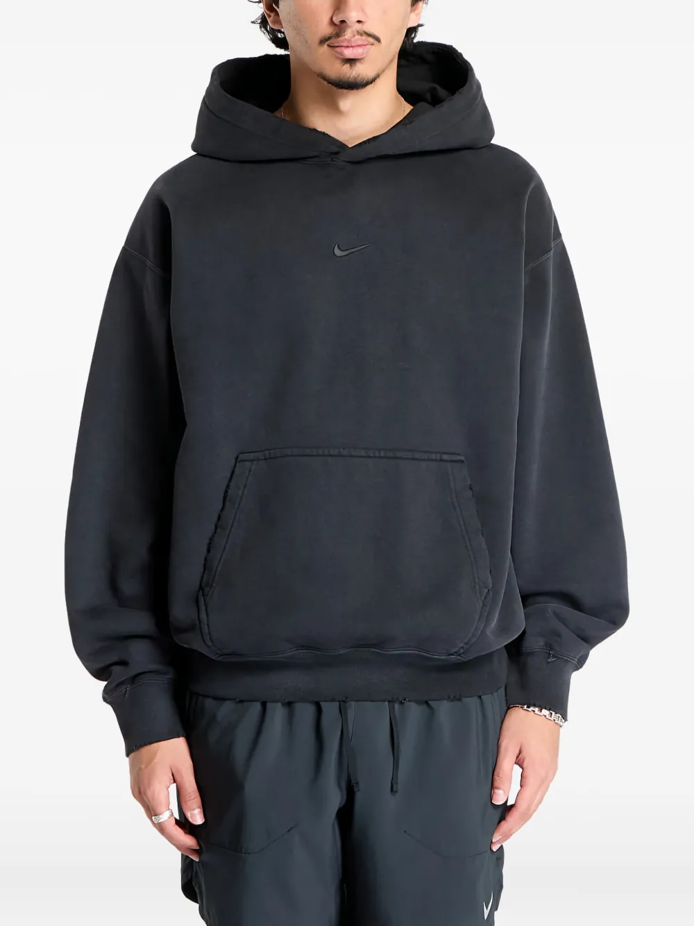 

Худи с логотипом Swoosh Nike, черный