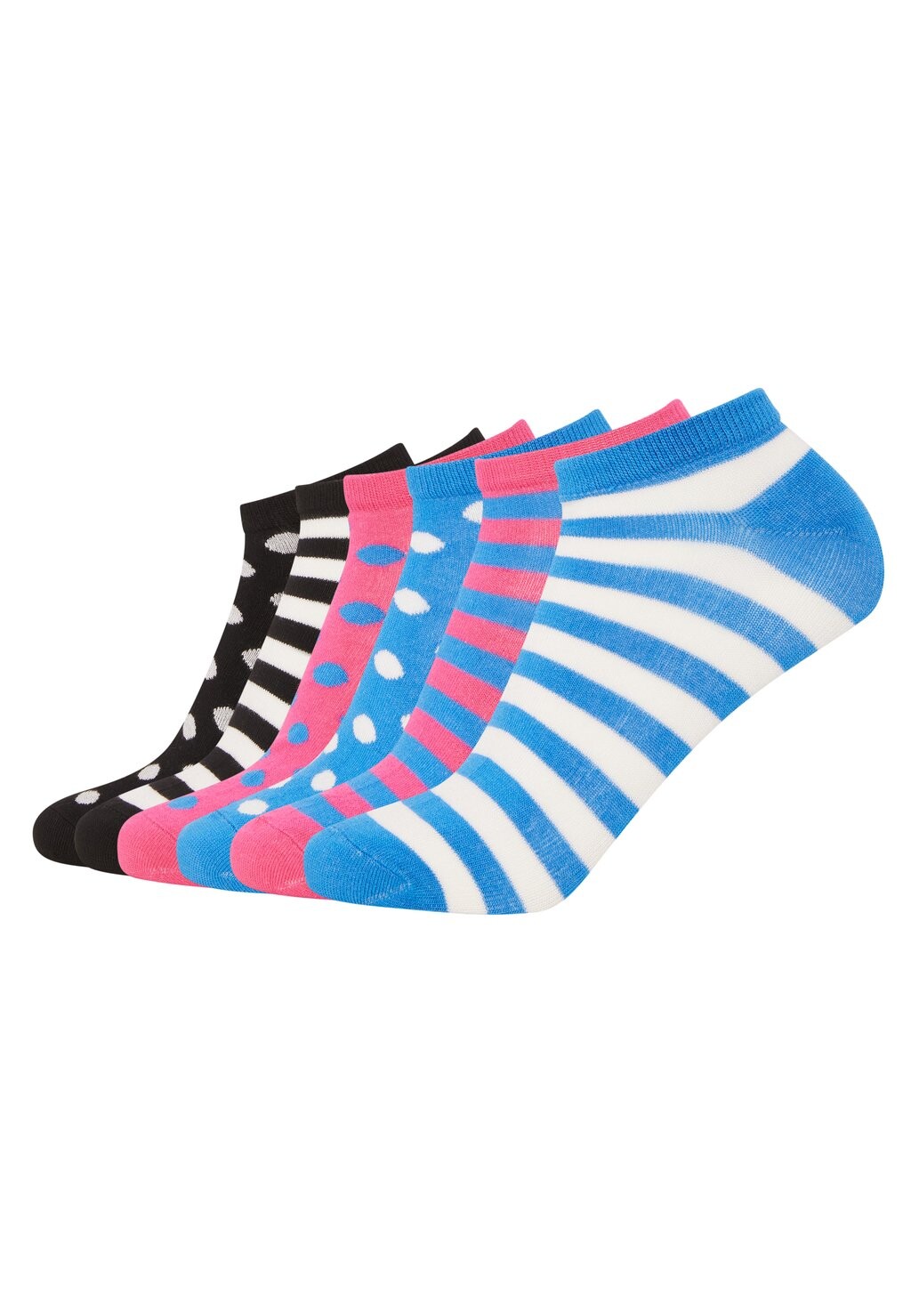 

Носки BAMBOO (6-PACK) FM London, цвет multicolour (stripes & dots dark 10)