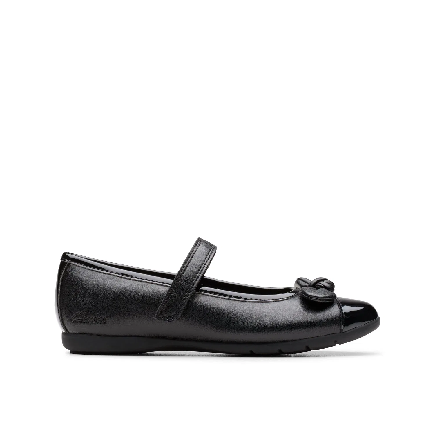Туфли Mary Jane с пряжкой Clarks, черный