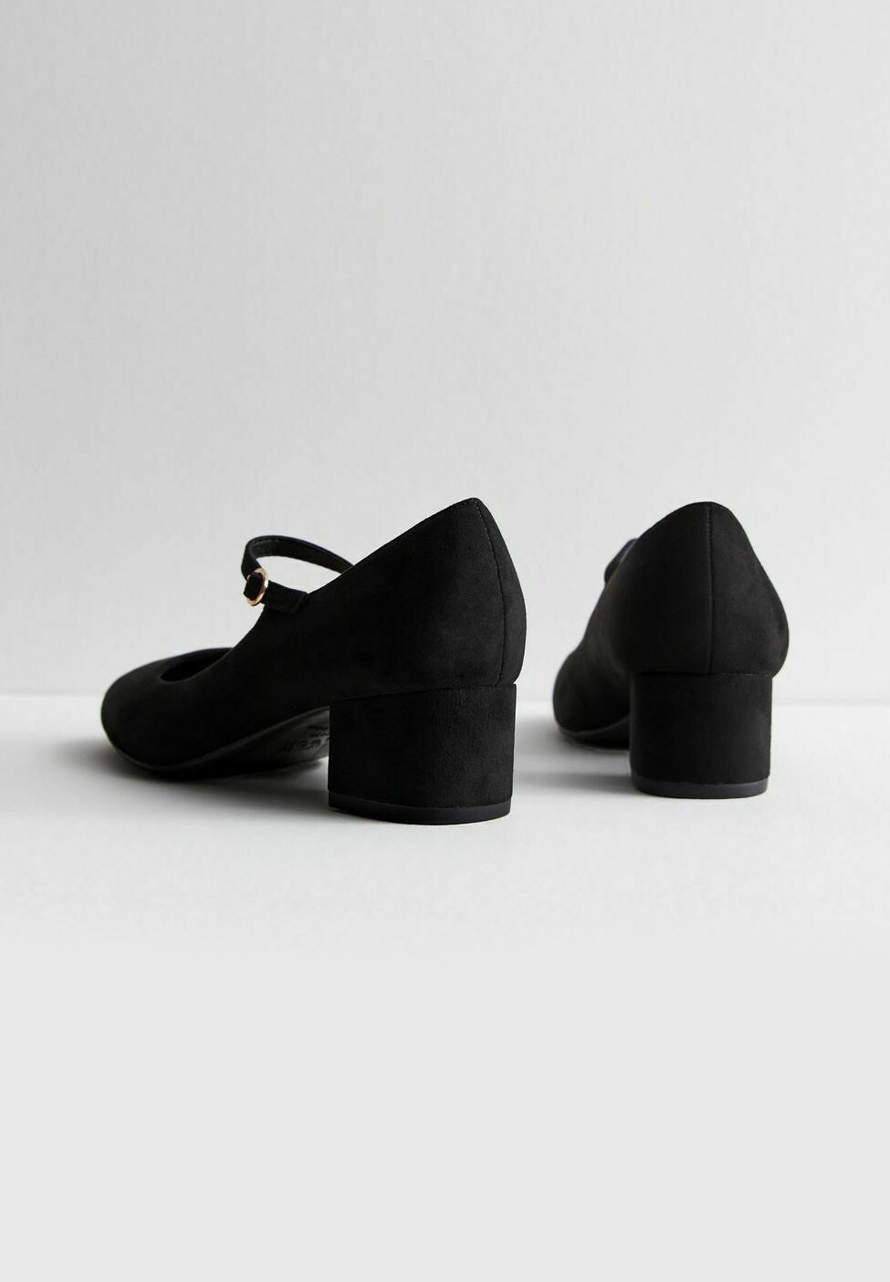 

Туфли Wide Fit Mary Jane Block New Look, черный