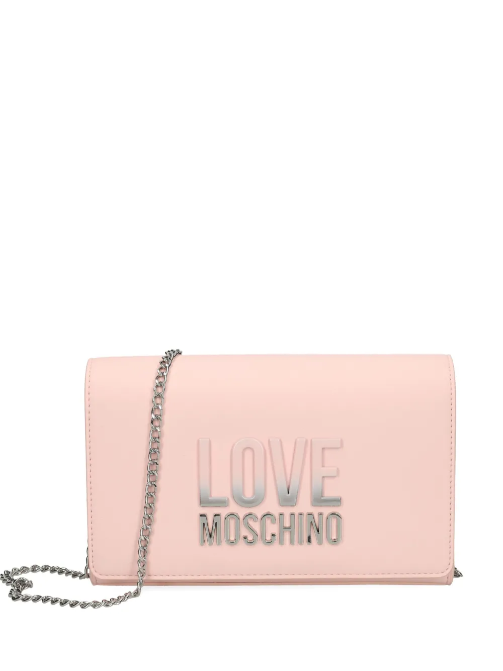 

Сумка через плечо с логотипом Love Moschino, розовый