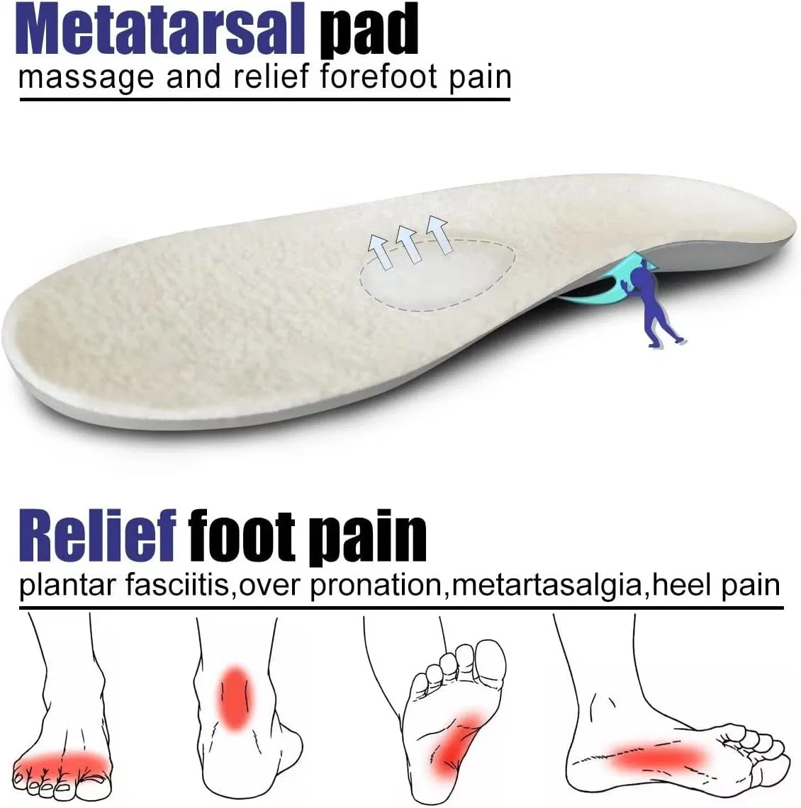 Тапочки с поддержкой стопы ADAX, черно-белые — фото 3