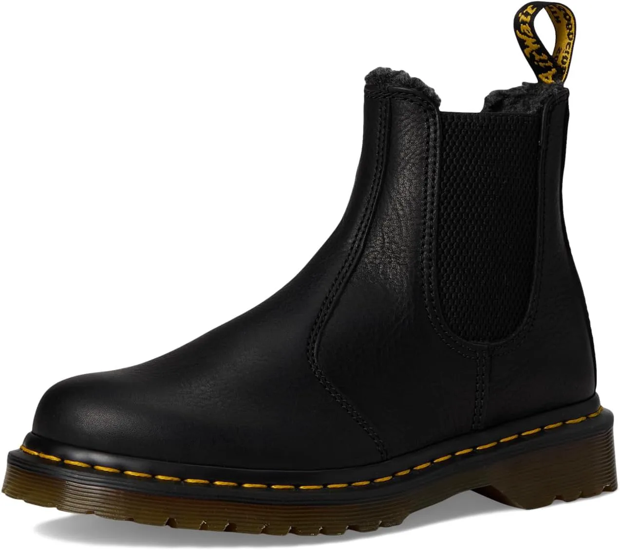 Ботинки Dr. Martens unisex-adult 2976 Warmwair Grizzly Leather Chelsea Boots, черный — фото 2