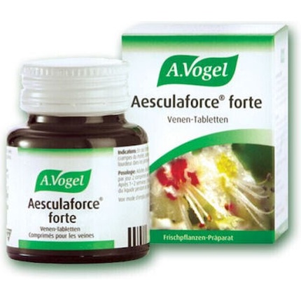 

Венотонизирующая добавка Aesculaforce Forte - 30 таблеток A.Vogel