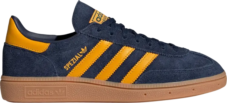 

Кроссовки Wmns Handball Spezial 'Night Indigo Crew Yellow', синий