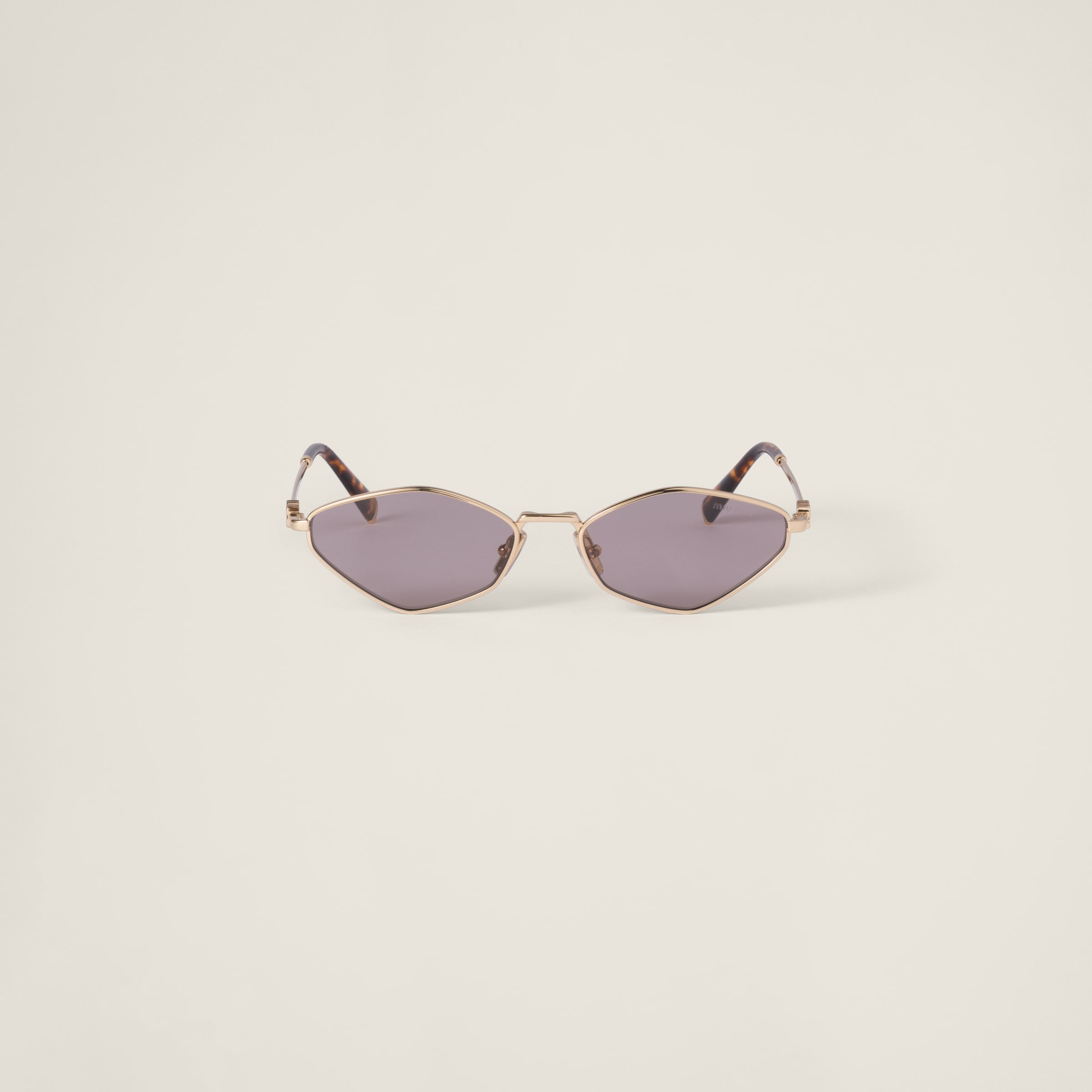 

Солнцезащитные очки Miu Miu с логотипом, фиолетовый