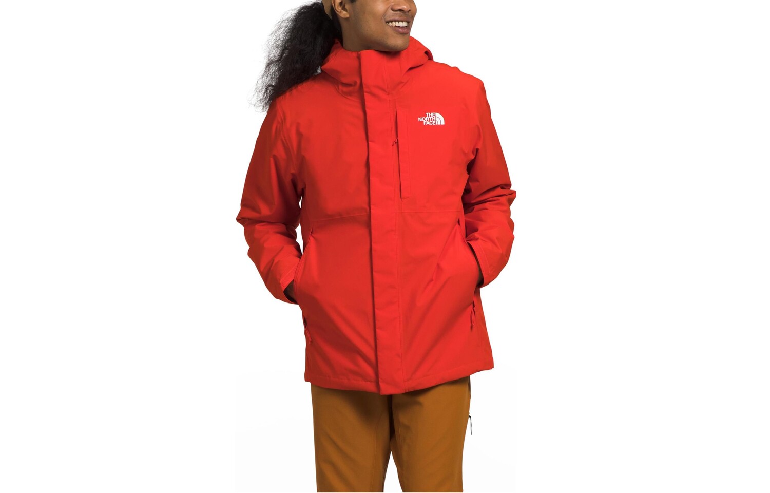 

Куртка мужская огненно-красная The North Face, красный