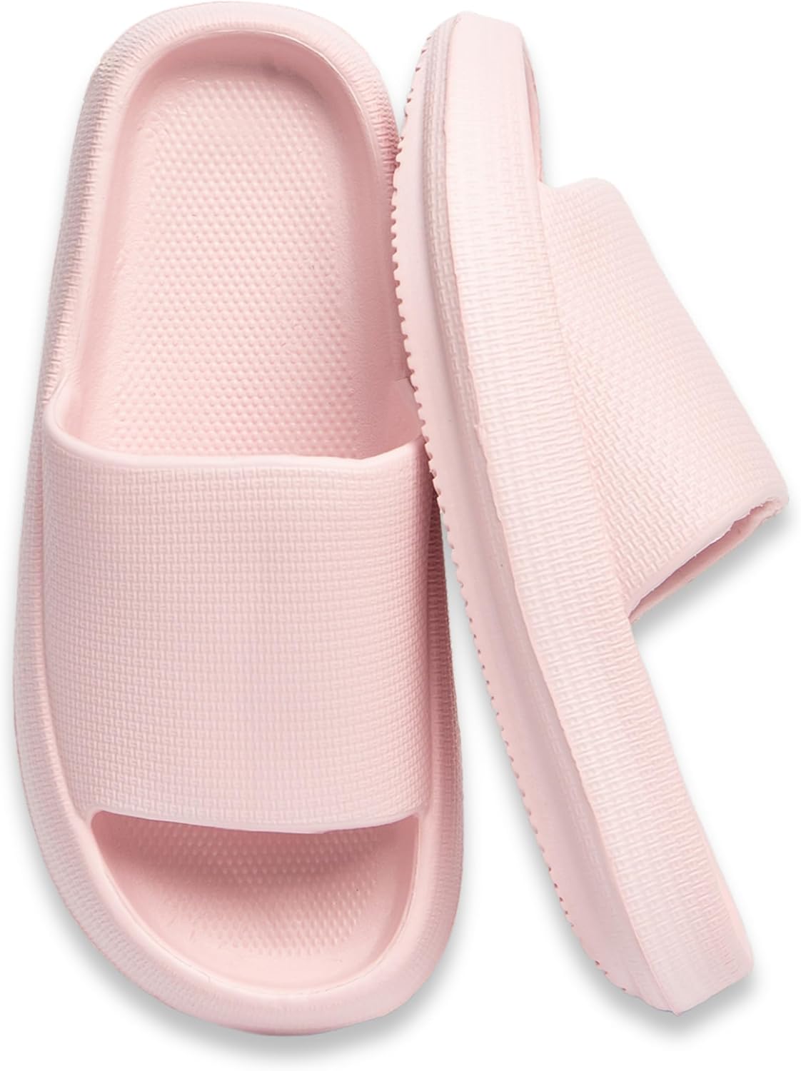 

Сандалии BERANMEY EVA для женщин и мужчин, унисекс шлепанцы, легкие домашние тапочки, толстая подошва для дома и ванной, розовый