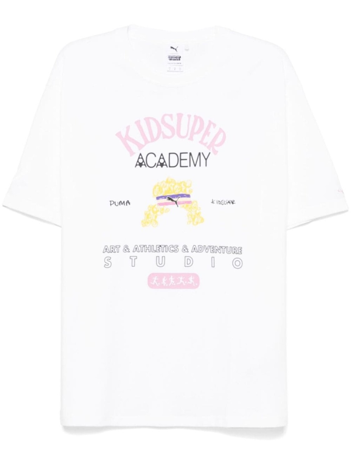 

PUMA футболка с графичным принтом из коллаборации с KidSuper, белый