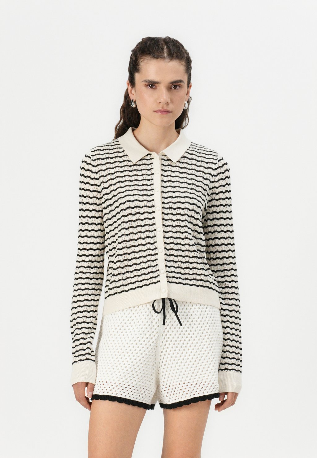 

Кардиган OPEN STITCH CARDI GAP, черный