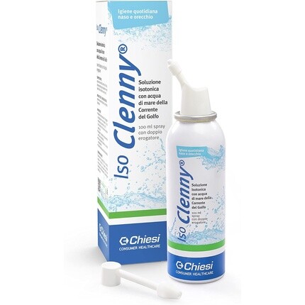 Chiesi Iso Clenny Изотонический биомариновый спрей для носа и ушей 100 мл Chiesi Farmaceutici — фото 2