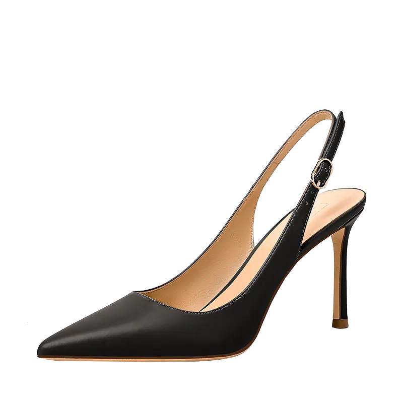 Туфли женские на высоком каблуке Li Ke, цвет BLACK 6CM HEEL HEIGHT