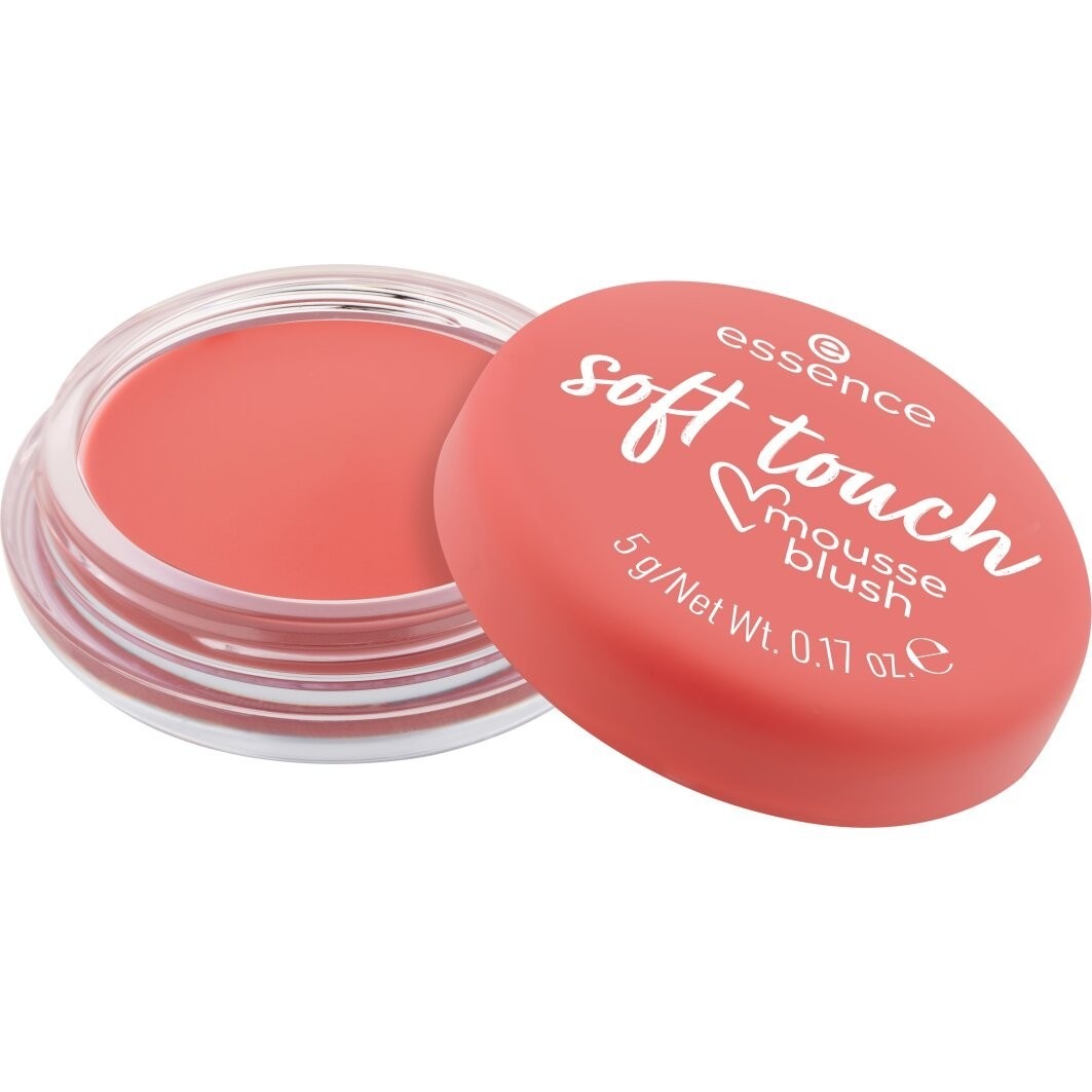 

Румяна soft touch mousse Essence, coral crush, вес 5 гр.