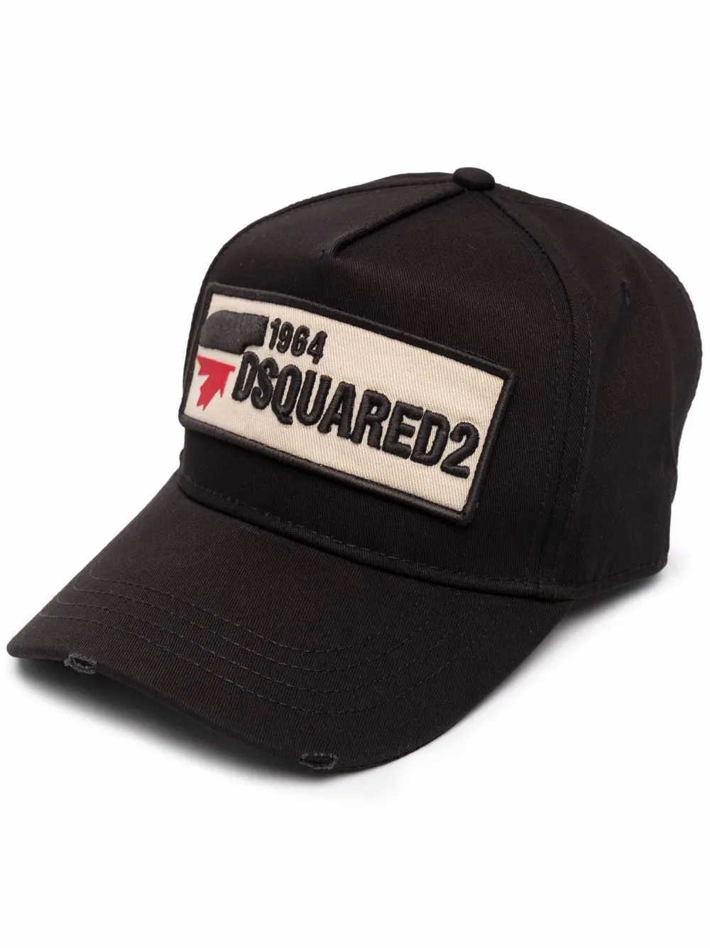 

Бейсболка с нашивкой-логотипом DSQUARED2, черный