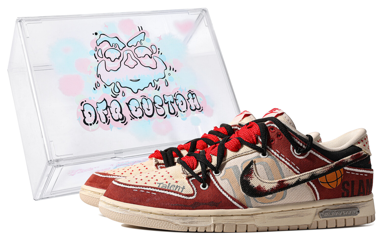 

Женские туфли для скейтбординга Nike Dunk, Red