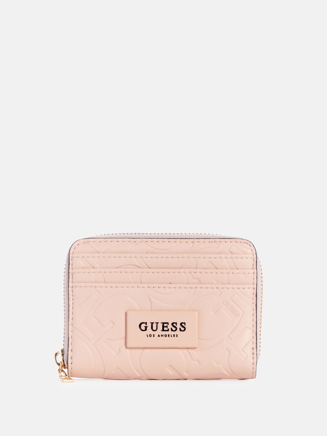 

Маленький кошелек на молнии с логотипом Corapeake Guess Factory, цвет Rose Pink