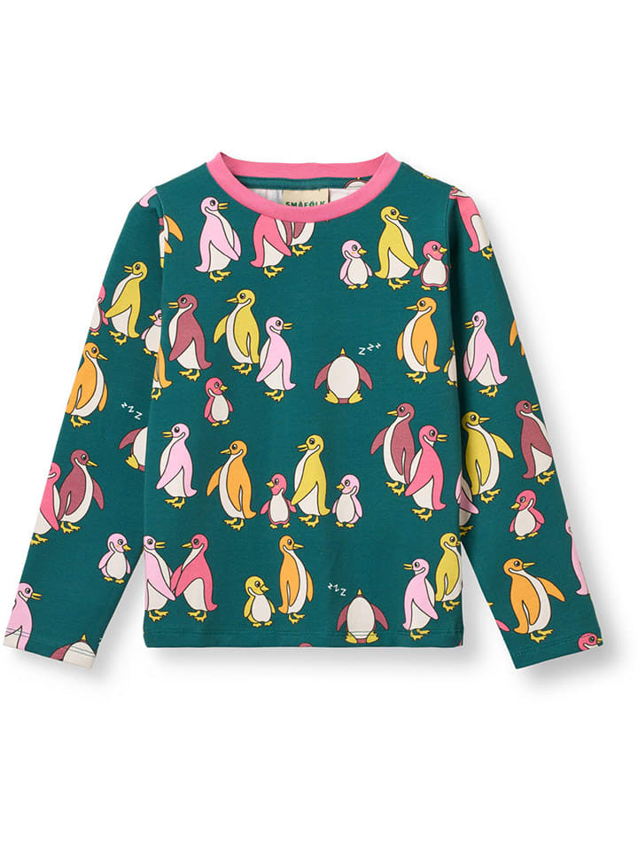 

Småfolk Футболка с длинными рукавами "Гала" зеленого цвета